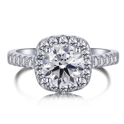 [Regalia jewelry]Dazzling Resplendent Round Cut Wedding Ring