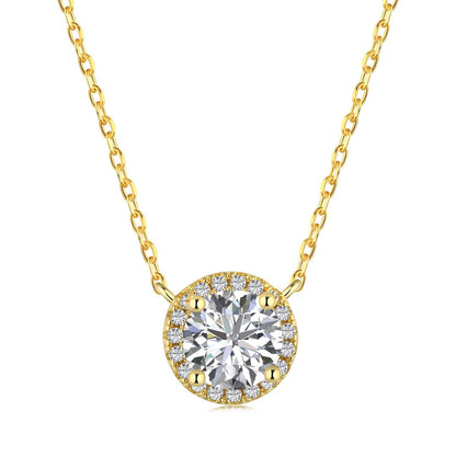 [Regalia jewelry]Luxurious Round Cut Necklace