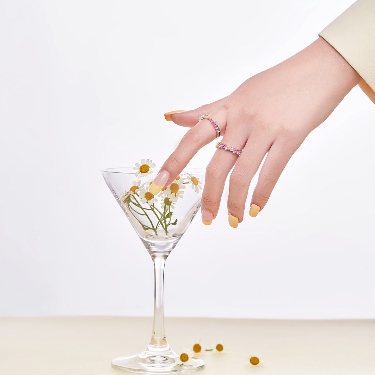 [Regalia jewelry]Energetic Elegant Radiant Cut Party Ring