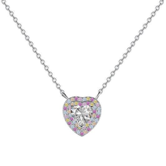 [Regalia jewelry]Exquisite Heart Shape Necklace