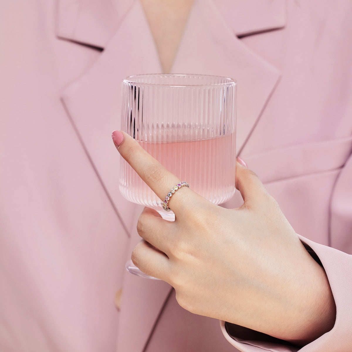 [Regalia jewelry]Exquisite Colorful Round Cut Party Ring