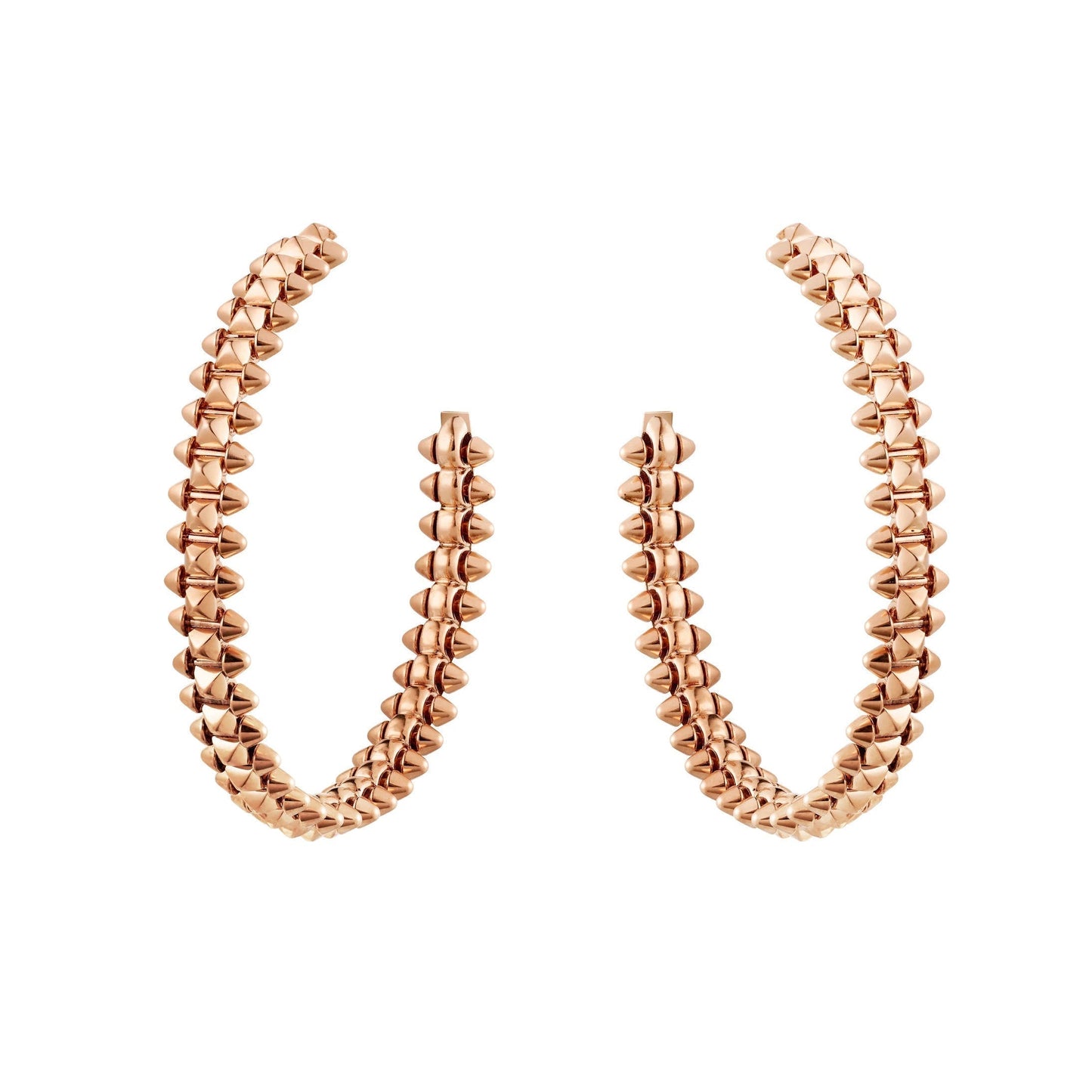 [Regalia jewelry]CLASH LARGE HOOP EARRINGS