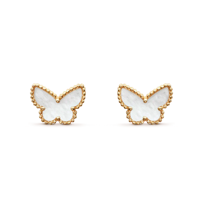 [Regalia jewelry]SWEET BUTTERFLY MOP EARSTUDS