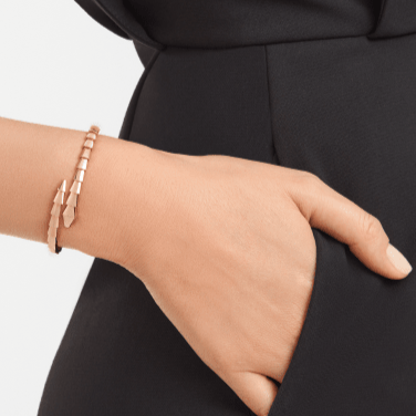 [Regalia jewelry]SERPENTI VIPER PINK GOLD BRACELET