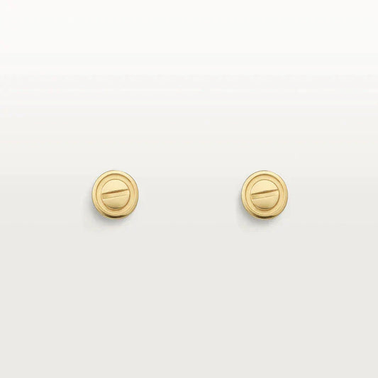 [Regalia jewelry]LOVE EARRINGS GOLD 10MM