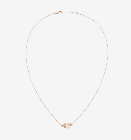 [Regalia jewelry]FORCE 10 DIAMOND PINK GOLD NECKLACE MINI MODEL
