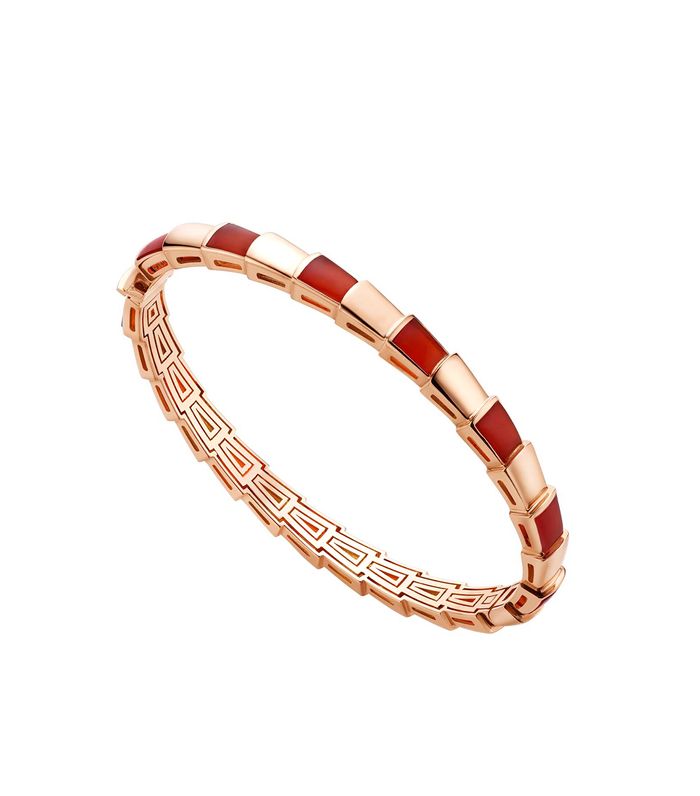 [Regalia jewelry]SERPENTI BRACELET PINK GOLD RUBELLITE