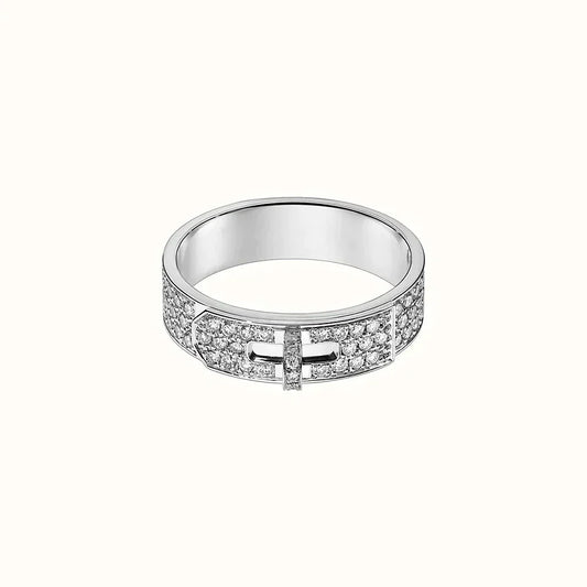 [Regalia jewelry]KELLY SILVER DIAMOND RING