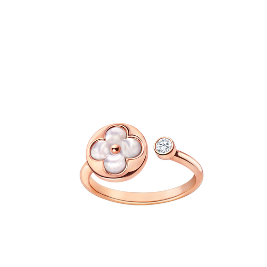 [Regalia jewelry]SUN 1 DIAMOND PINK MOP RING