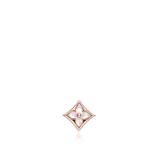 [Regalia jewelry]STAR MOP PINK GOLD EARRINGS