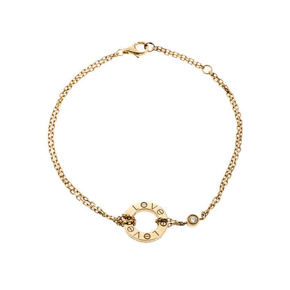 [Regalia jewelry]LOVE BRACELET 2 DIAMOND