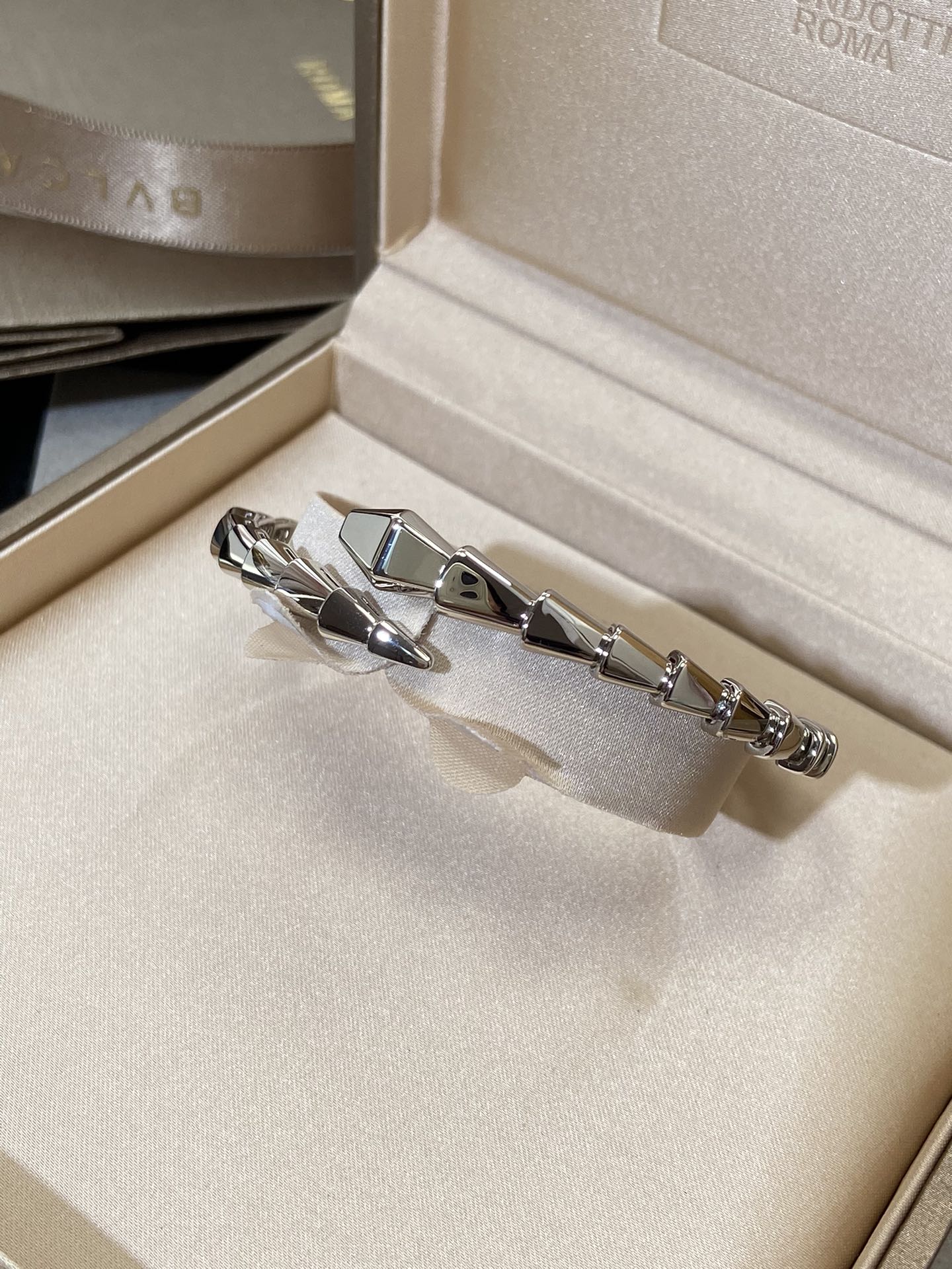 [Regalia jewelry]SERPENTI VIPER SILVER BRACELET