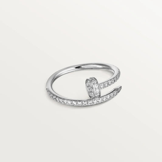 [Regalia jewelry]JUSTE RING 1.8MM SILVER DIAMONDS